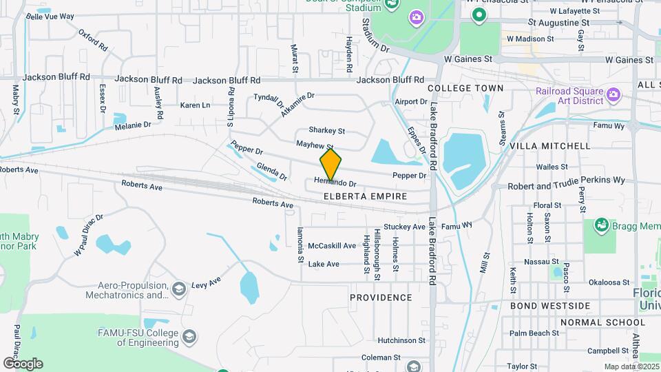 1613 Hernando Dr Map and Location Details