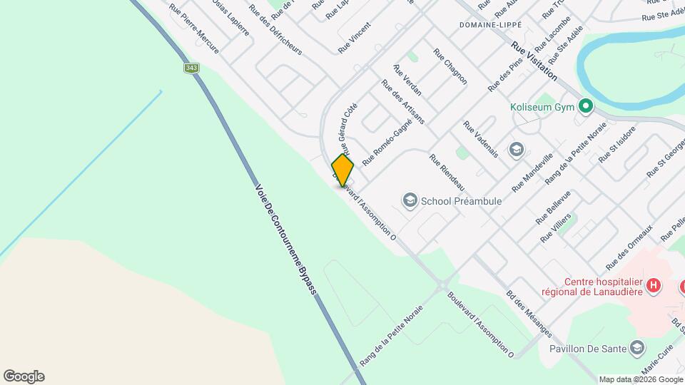 250 L'assomption Boul O Map and Location Details