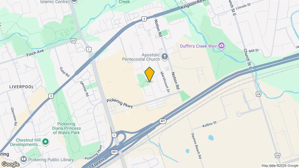 1536 Beechlawn Dr Map and Location Details