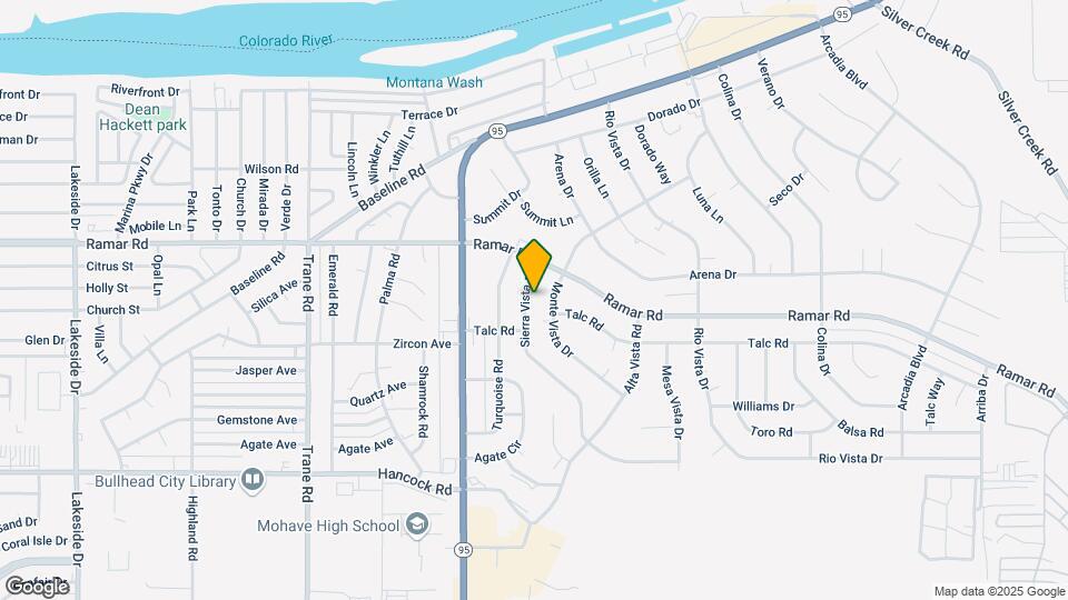 1558-1568 Sierra Vista Dr Map and Location Details