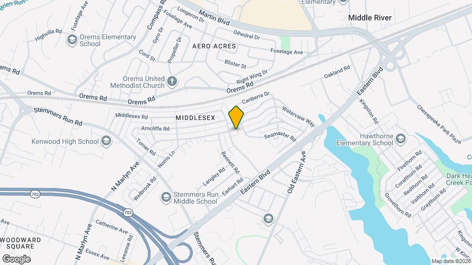 1113 N Marlyn Ave Map and Location Details