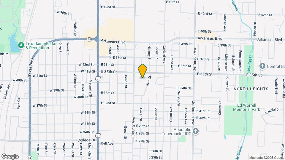 3410 Parish Cir Map and Location Details