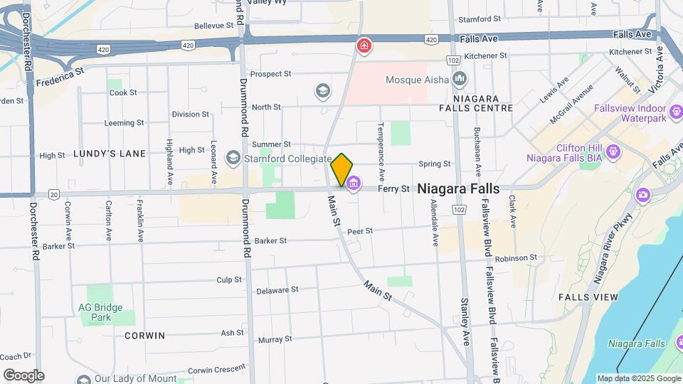 5858 Ferry St Map and Location Details