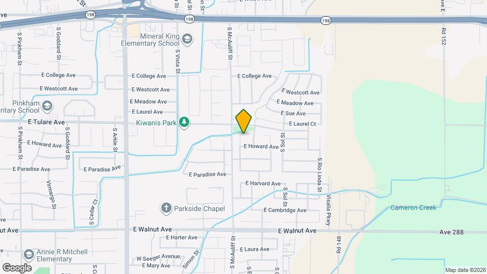 1326 S Laguna St Map and Location Details