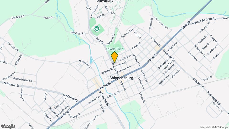 109 N Earl St Map and Location Details