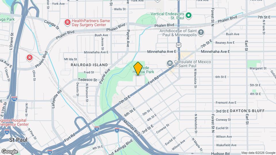 632 Bates Ave, Unit 634 Mapa y Detalles de la Ubicación