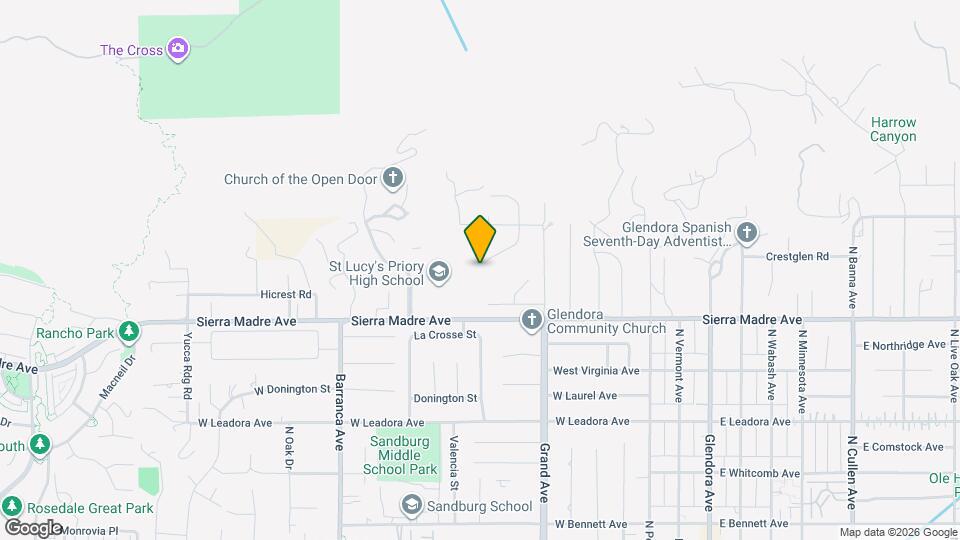 804 Cloverview Dr Map and Location Details