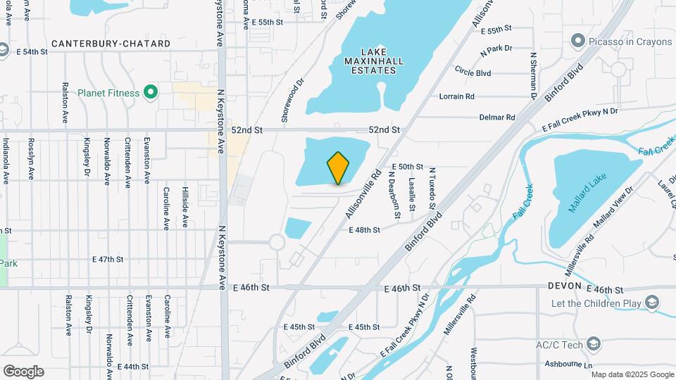 3016 Lake Shore Dr Map and Location Details