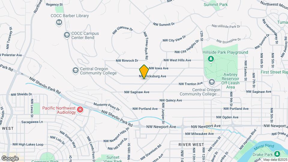 2011 NW West Hills Ave Map and Location Details