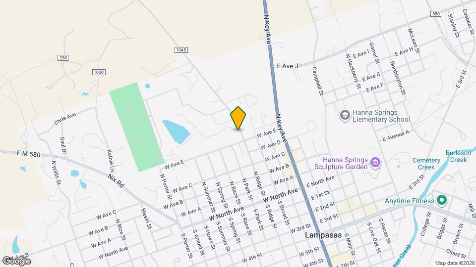 702 N Ridge St Map and Location Details