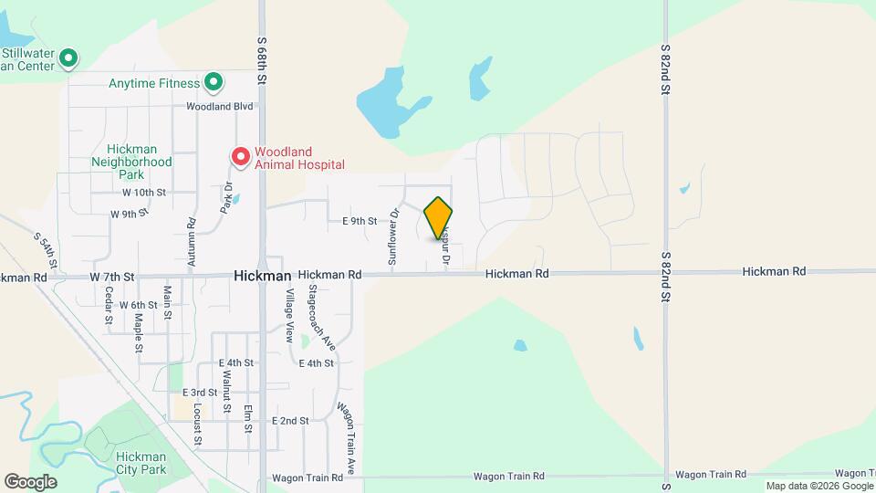 815 Larkspur Dr Map and Location Details