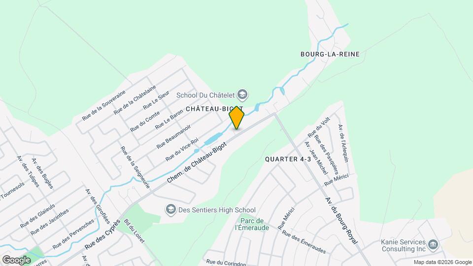 1443 De Château-Bigot Ch Map and Location Details