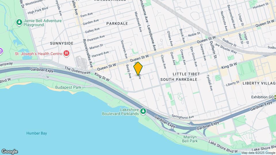 152 Dowling Ave Map and Location Details