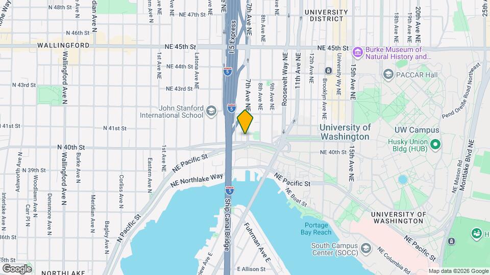 4015 7th Ave NE Map and Location Details