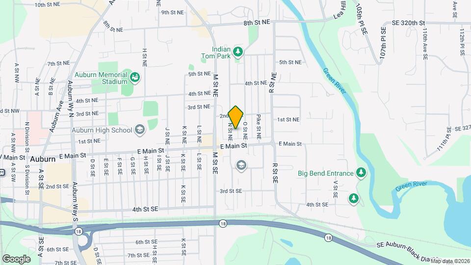 26 N St NE Map and Location Details