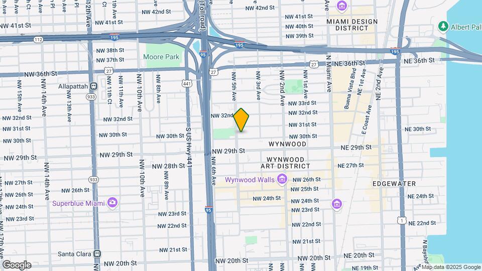 481 NW 30th St Map and Location Details