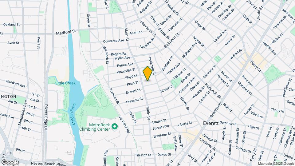 12 Locust ST Mapa y Detalles de la Ubicación