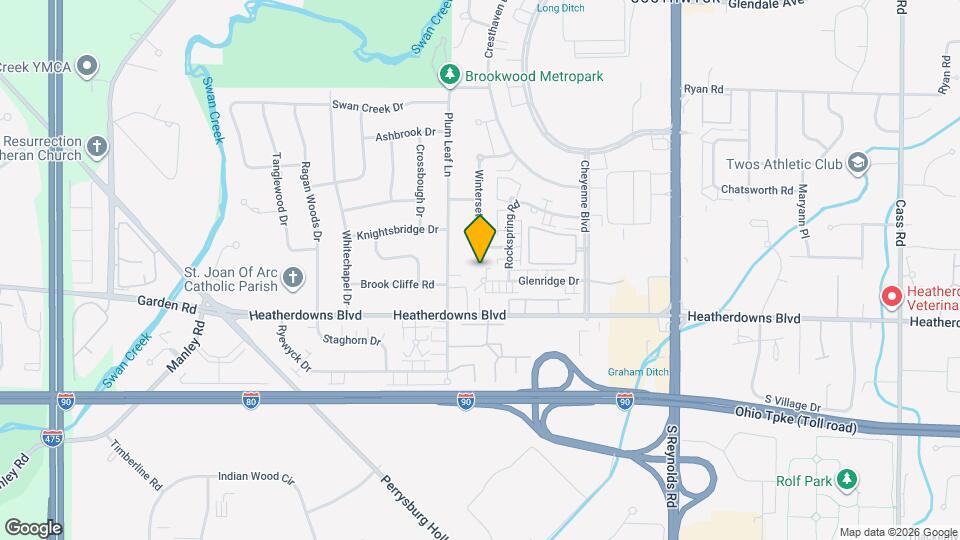 5534 Glenridge Dr Map and Location Details