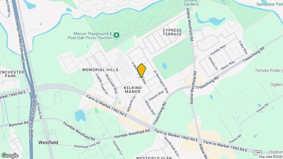 21647 S Werrington Way Map and Location Details