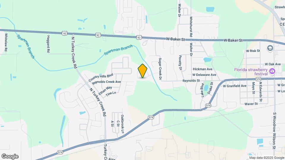 3909 Creek Woods Dr Map and Location Details