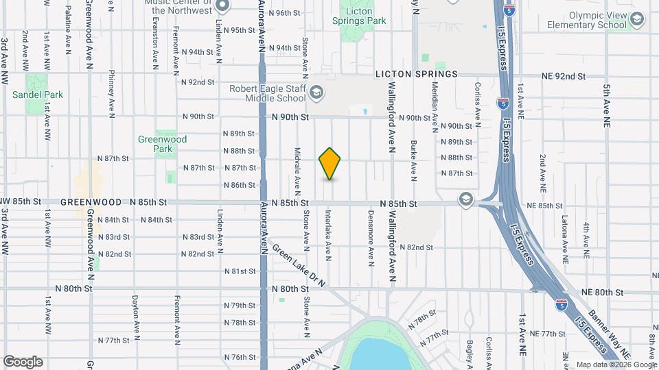 8529 Interlake Avenue North Map and Location Details