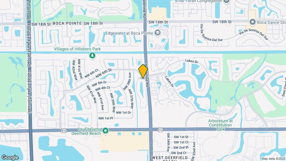 483 NW 36th Ave Map and Location Details