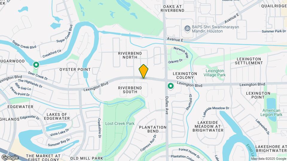 4423 Canadian River Dr Map and Location Details