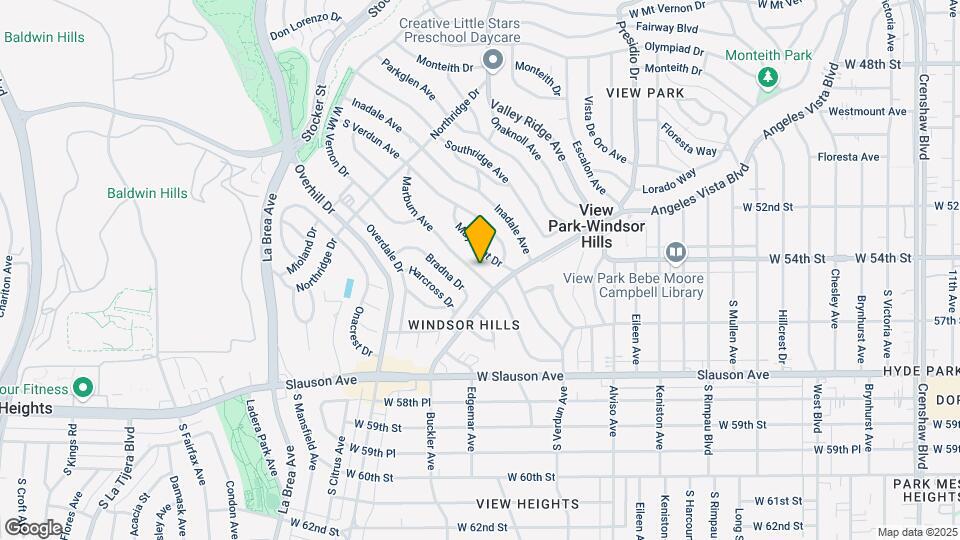 5412 Marburn Ave Map and Location Details