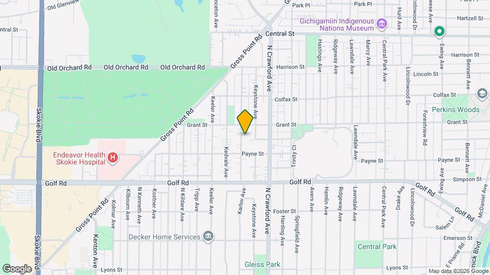 9733 Karlov Ave Map and Location Details