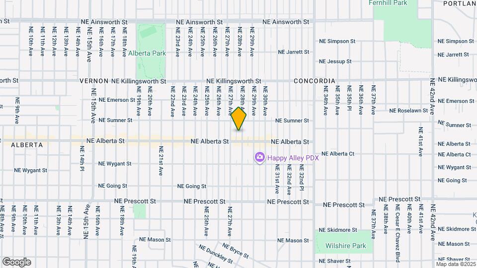 5029 NE 28th Ave, Unit B Mapa y Detalles de la Ubicación