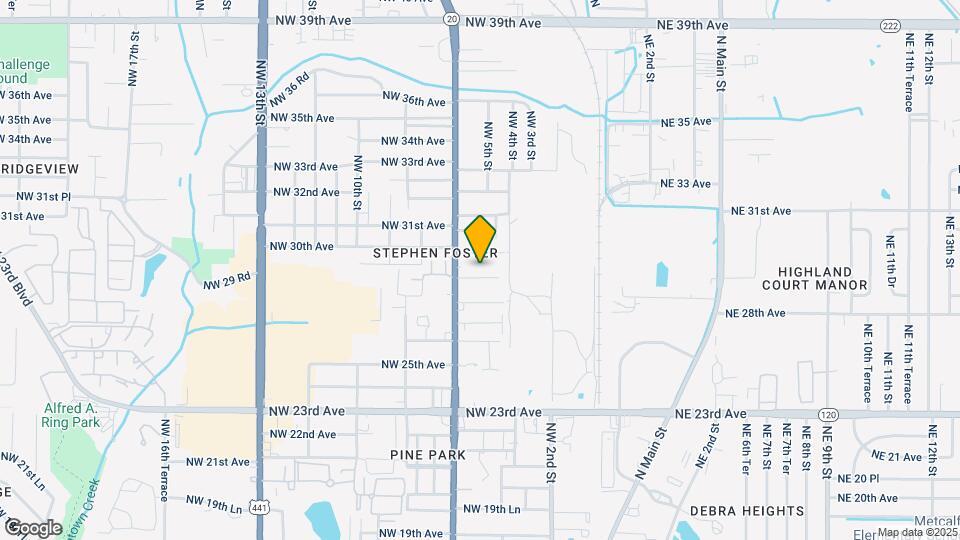 516 NW 29th Ave Map and Location Details