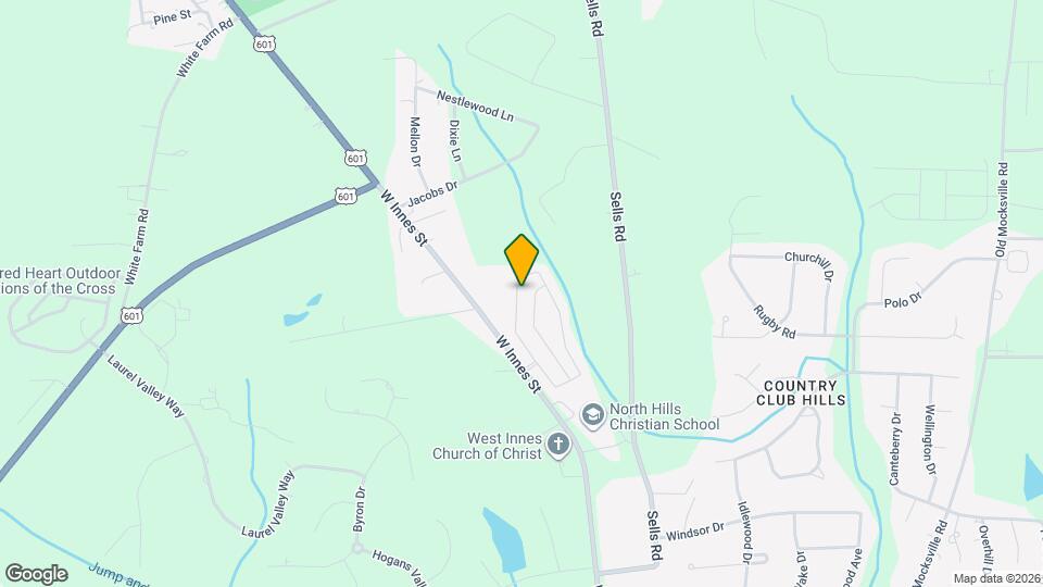 1180 Amberlight Circle Map and Location Details