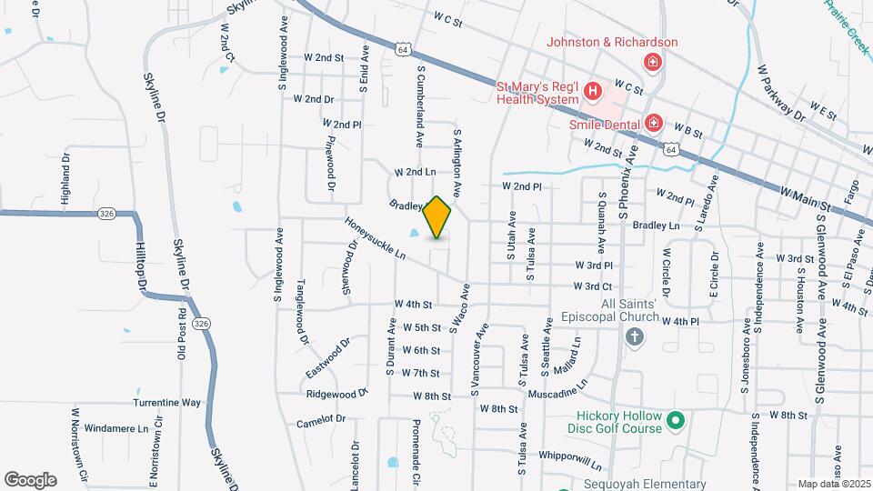 2406 W 3rd Pl Mapa y Detalles de la Ubicación
