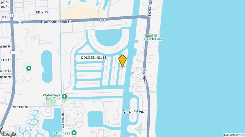 184 Palm Dr Map and Location Details