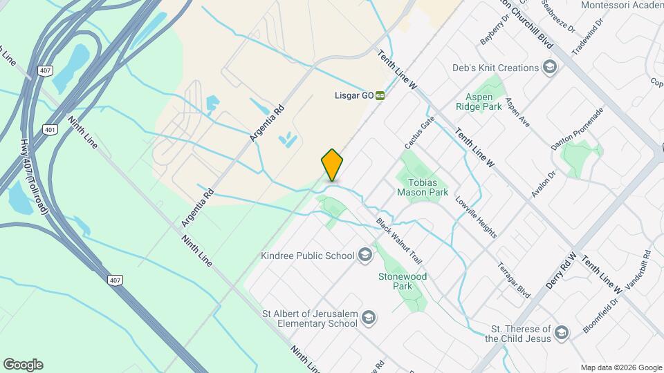 7502 Black Walnut Trail Map and Location Details