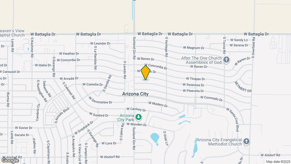 9474 W Pineveta Dr Map and Location Details