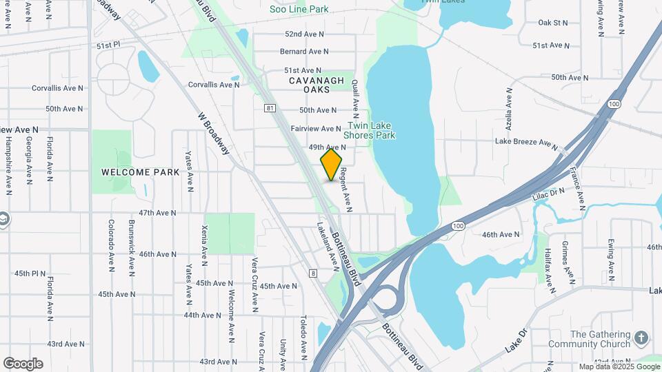 5109 48th Ave N Map and Location Details