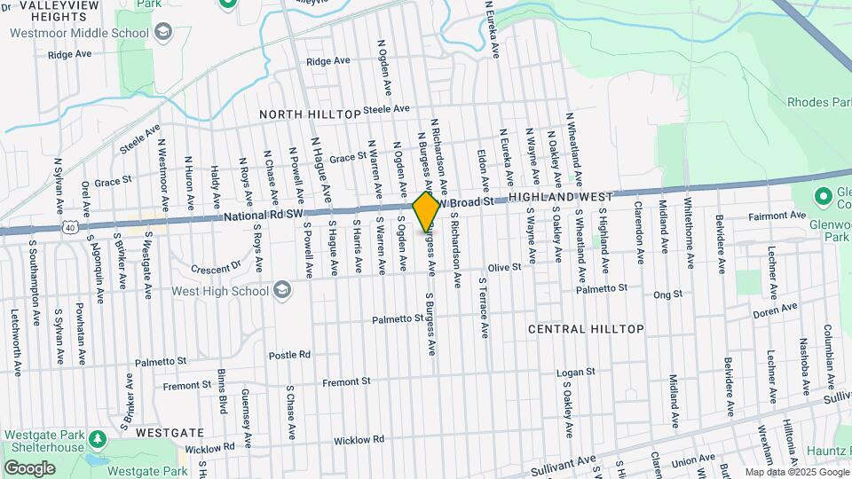 53 S Burgess Ave Mapa y Detalles de la Ubicación