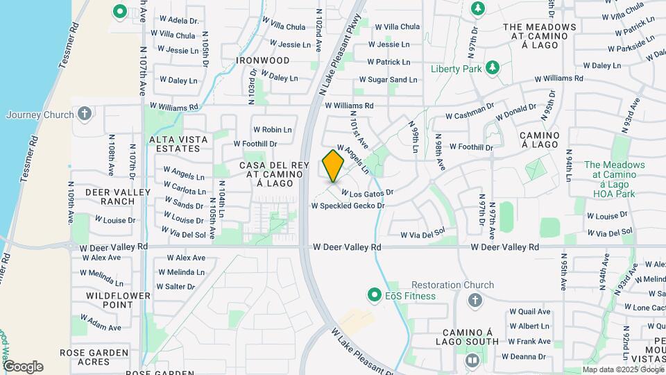 10169 W Los Gatos Dr Map and Location Details