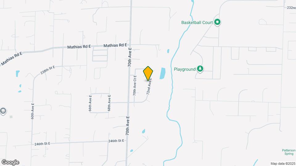 24004 72nd Ave E Map and Location Details