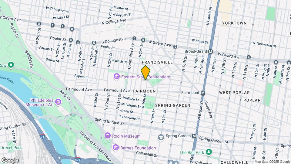 726 N 19th St Map and Location Details