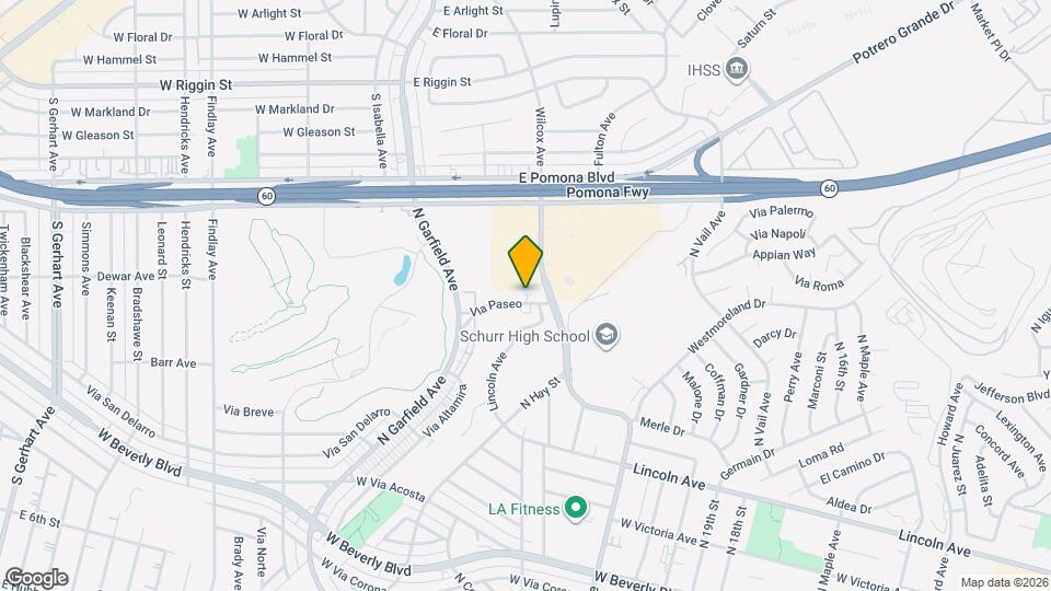 2712 Via Paseo, Unit Unit D Mapa y Detalles de la Ubicación