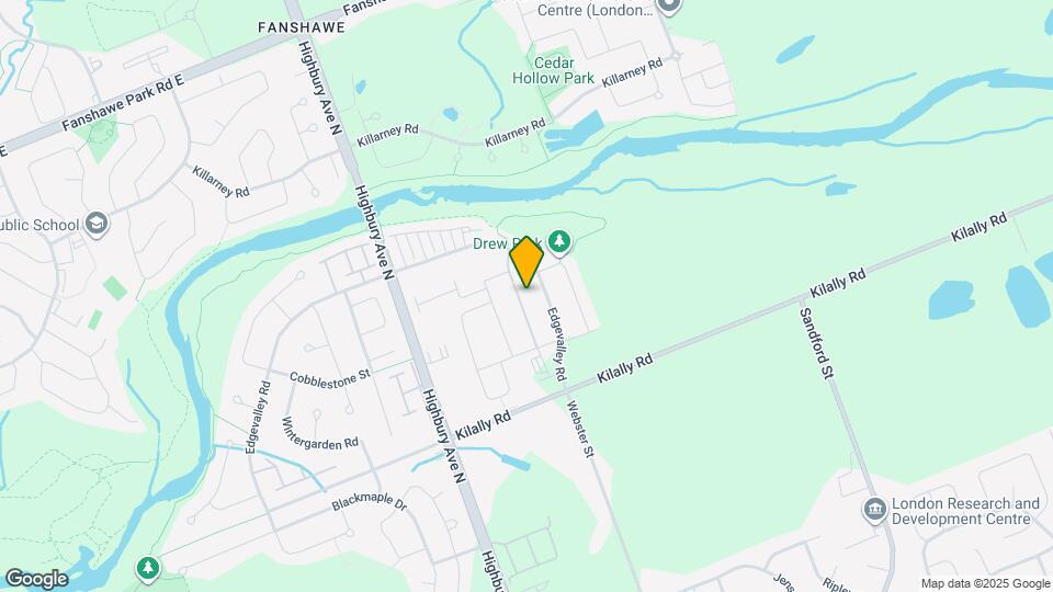 1576 Dylan St Map and Location Details