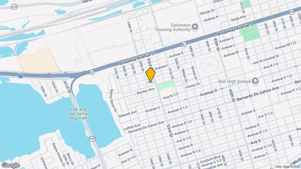 5320 Avenue P 1/2 Map and Location Details