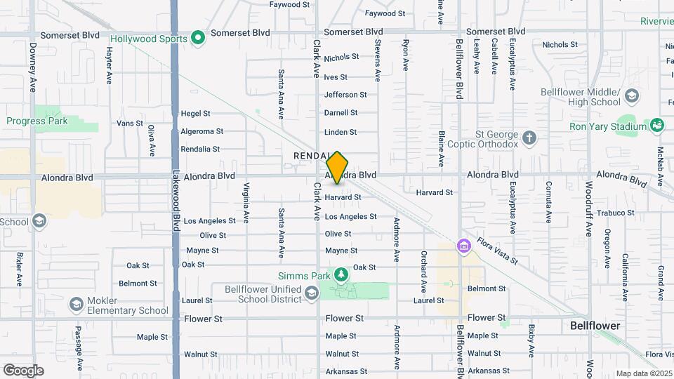 9435 Harvard St Map and Location Details