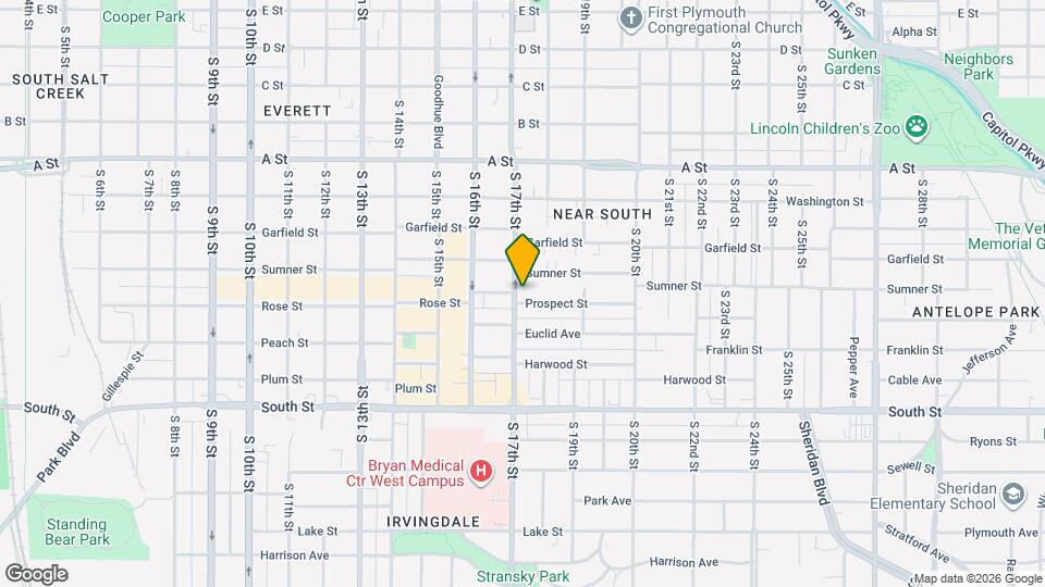 1712 Prospect St, Unit 1712 Mapa y Detalles de la Ubicación