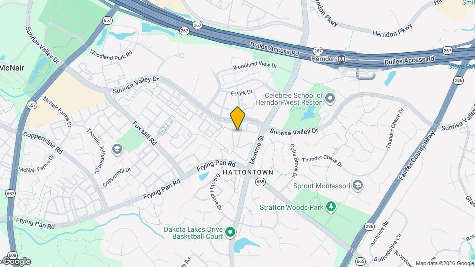 2372 Woodland Pond Ln Map and Location Details