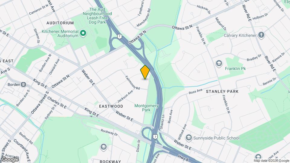 208 Montgomery Rd Map and Location Details