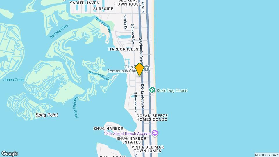 870 S Orlando Ave Map and Location Details