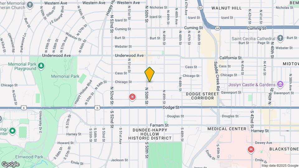 4923 Chicago St Map and Location Details